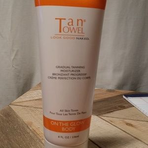 Tube of Tan Towel.